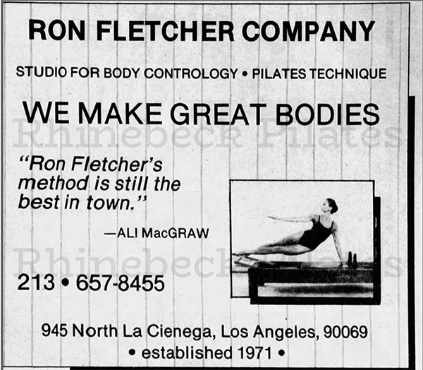 Ron Fletcher - Rolates Pilates