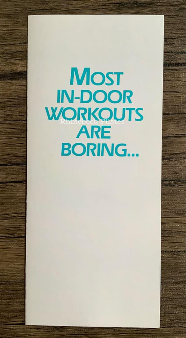 An original promotional flyer for Drago’s Gym
